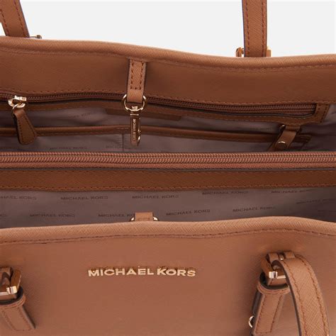 michael kors striped large east west tote|jet set tote Michael Kors.